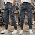 Pantalones Cargo Marino Multibolsillo