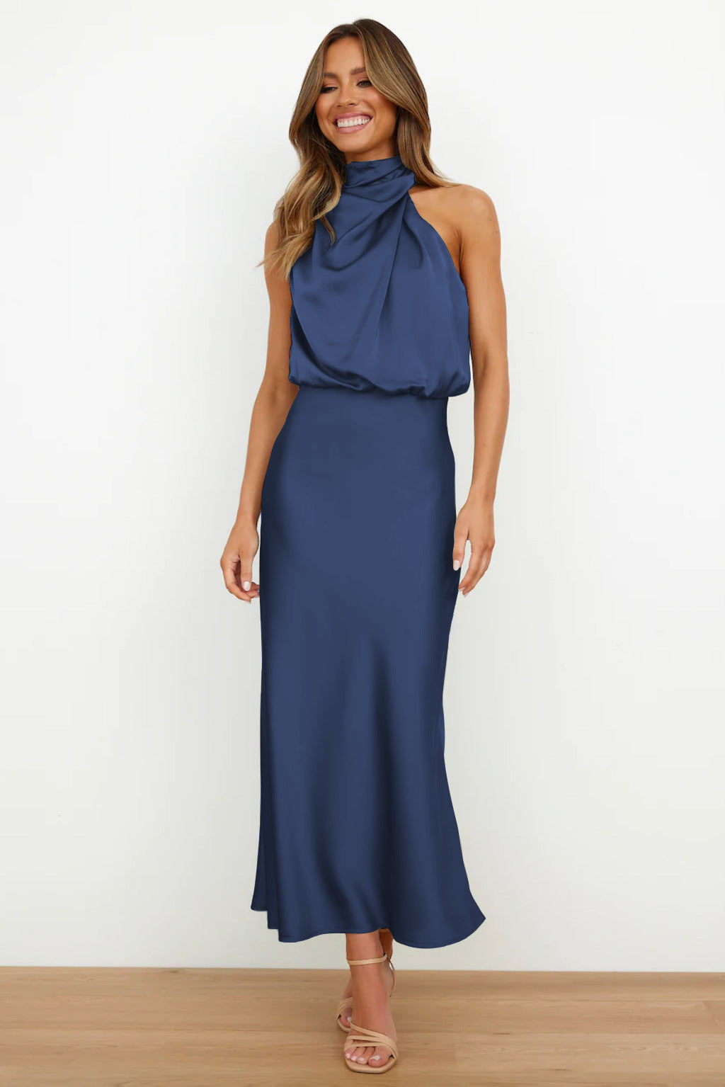 Violeta | Vestido Drapeado Sahara