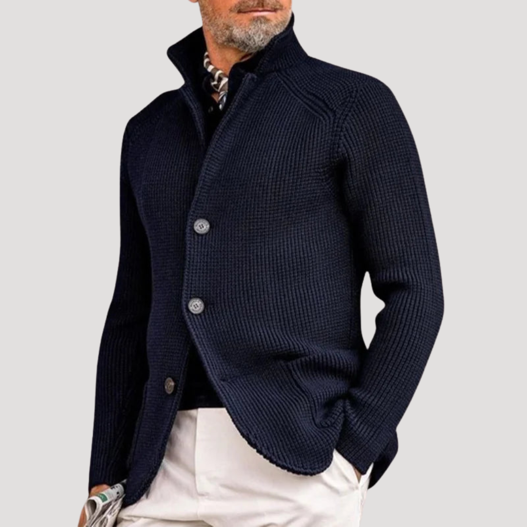 RUBÉN | CÁRDIGAN ELEGANTE CON BOLSILLOS