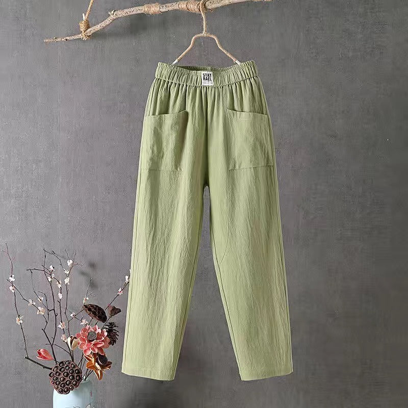 Pantalones holgados para mujer