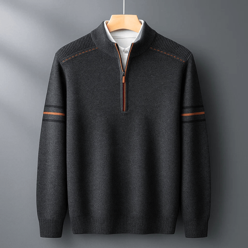 ELIAS | JERSEY MODERNO CON MEDIA CREMALLERA
