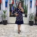 VICTORIA | VESTIDO PLISADO DE LUNARES
