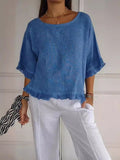 Claudia™ | Blusa Casual Elegante
