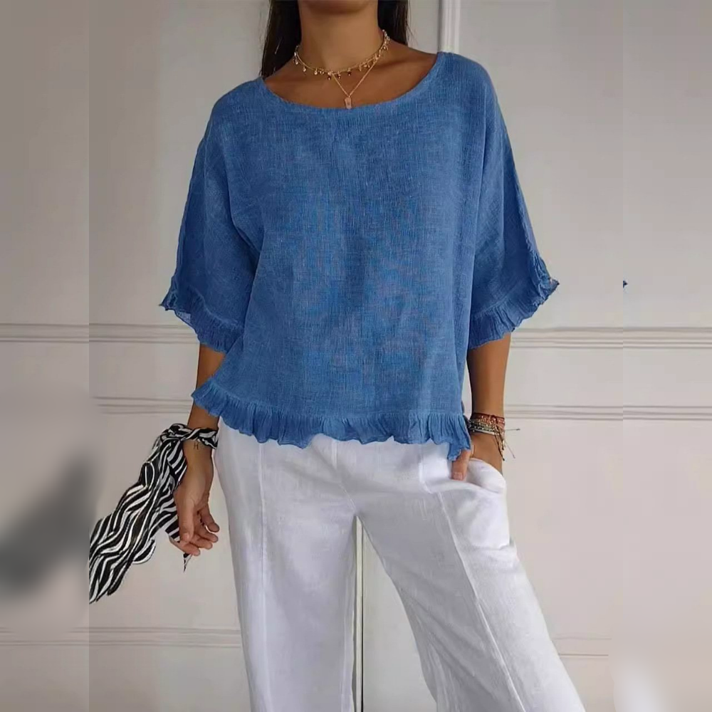 Claudia™ | Blusa Casual Elegante