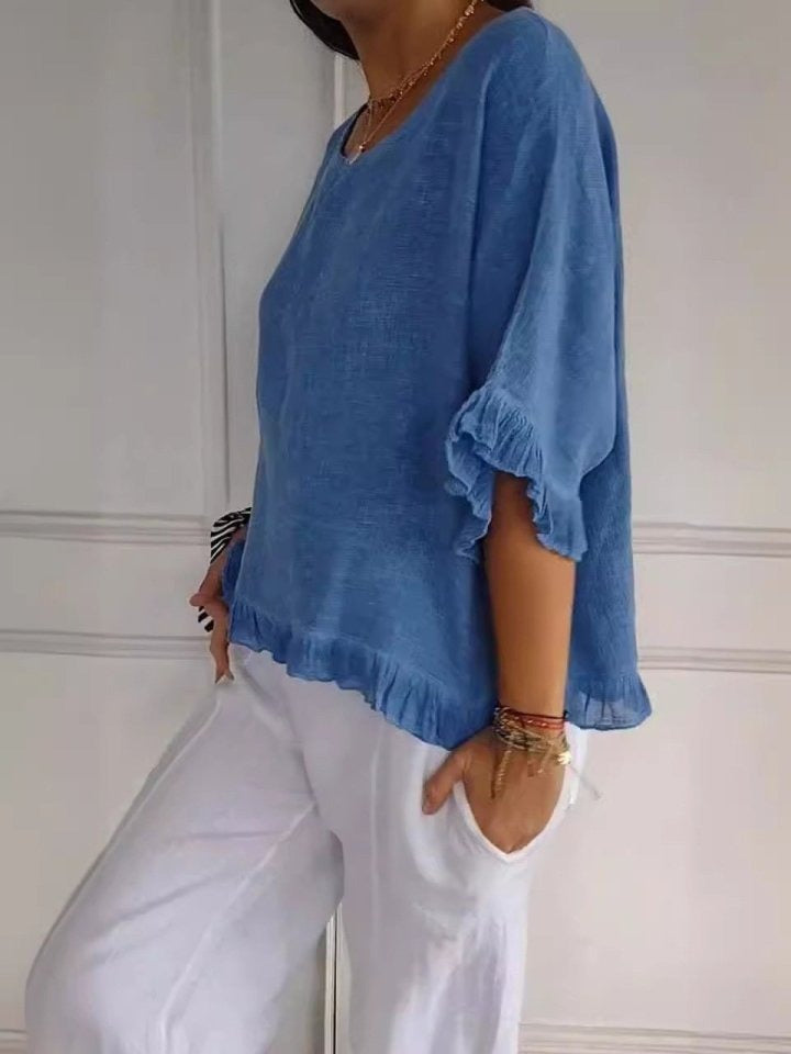 Claudia™ | Blusa Casual Elegante