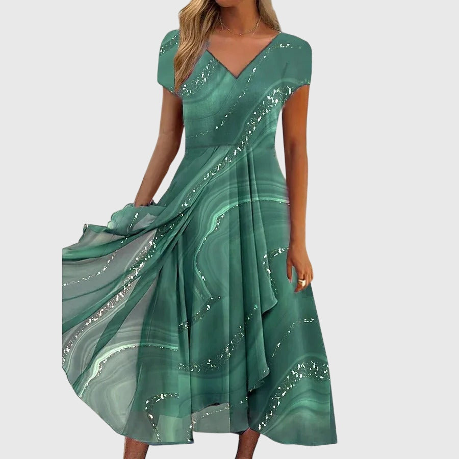 BEATRIZ | VESTIDO MIDI FLUIDO