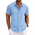 KEVIN | CAMISA ELEGANTE DE MANGA CORTA PARA HOMBRE