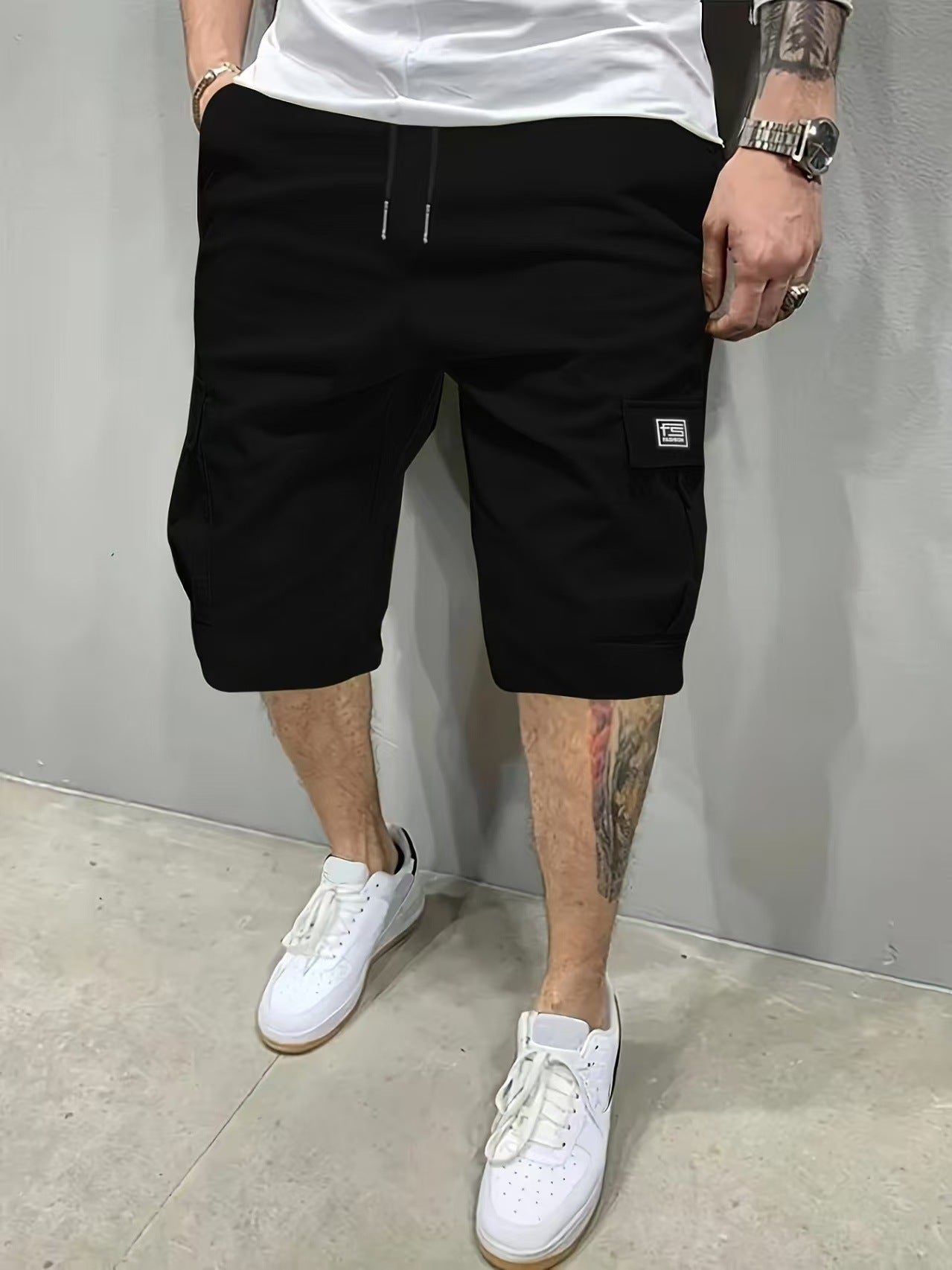 Pantalones Cargo Marino cortos