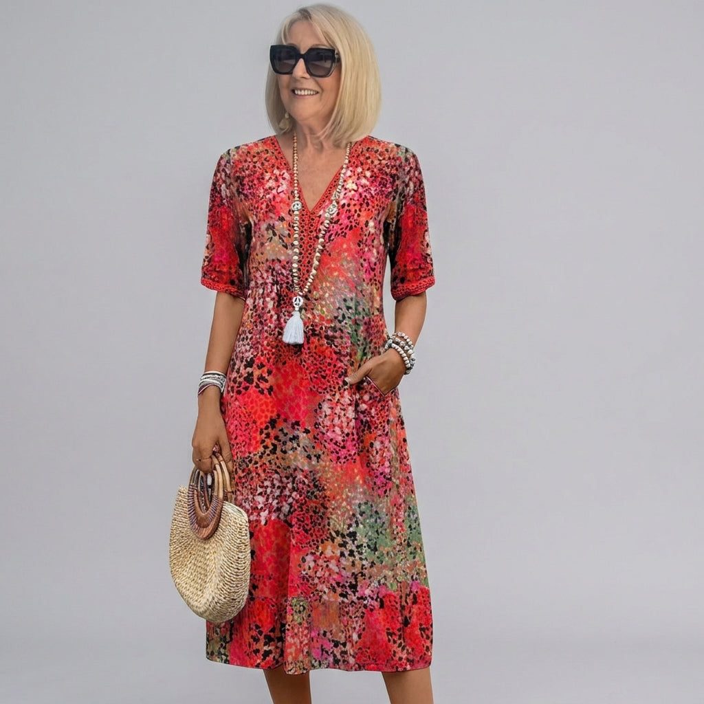 Iris – Vestido ligero y vaporoso con un corte favorecedor