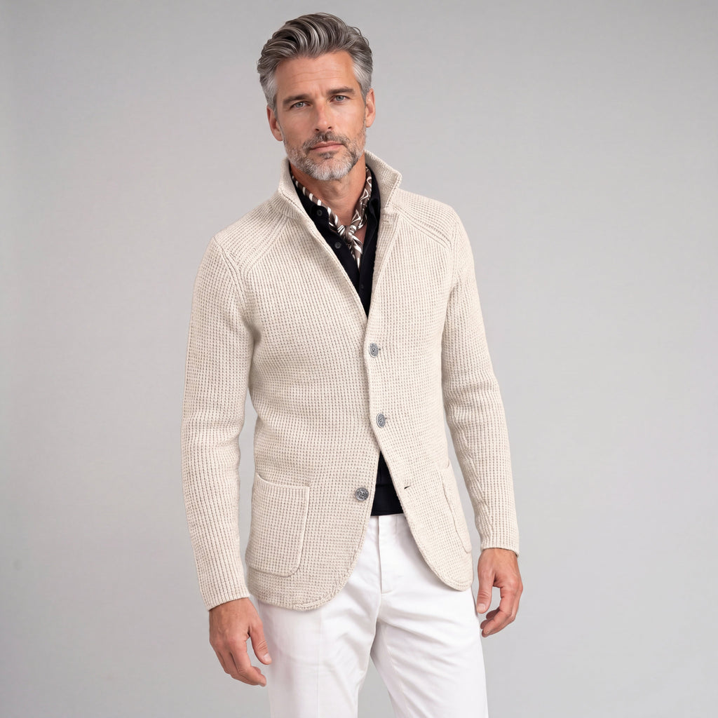 RUBÉN | CÁRDIGAN ELEGANTE CON BOLSILLOS