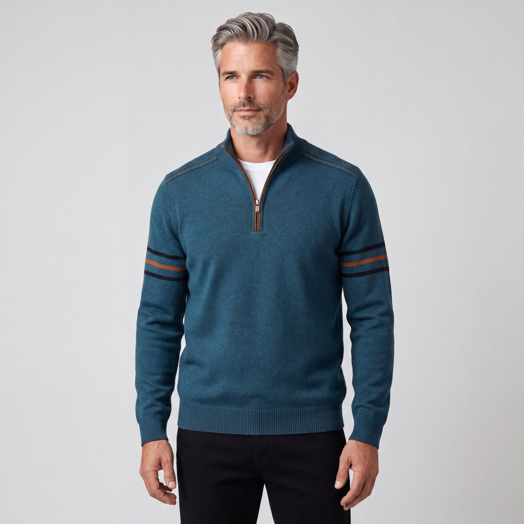 ELIAS | JERSEY MODERNO CON MEDIA CREMALLERA