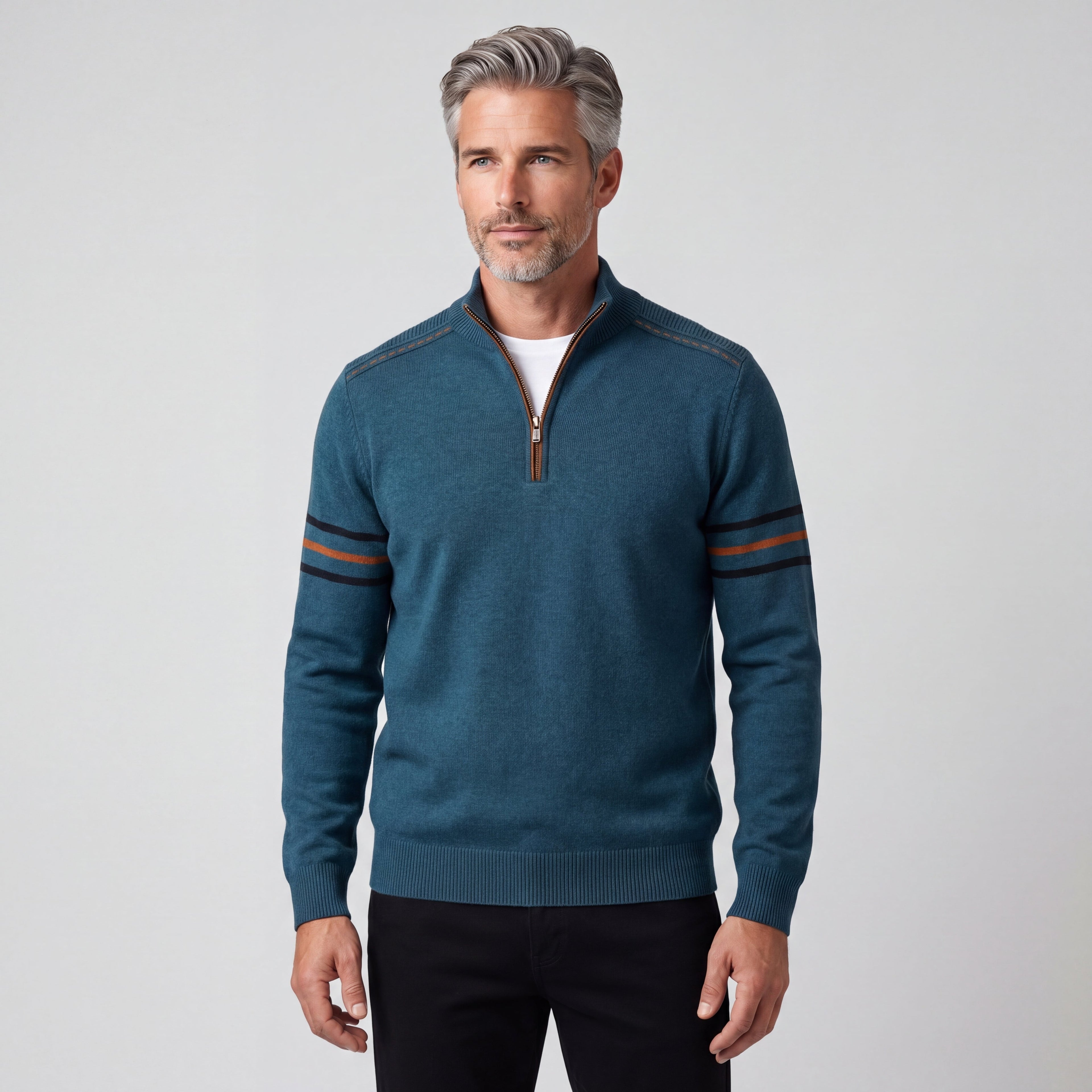 ELIAS | JERSEY MODERNO CON MEDIA CREMALLERA