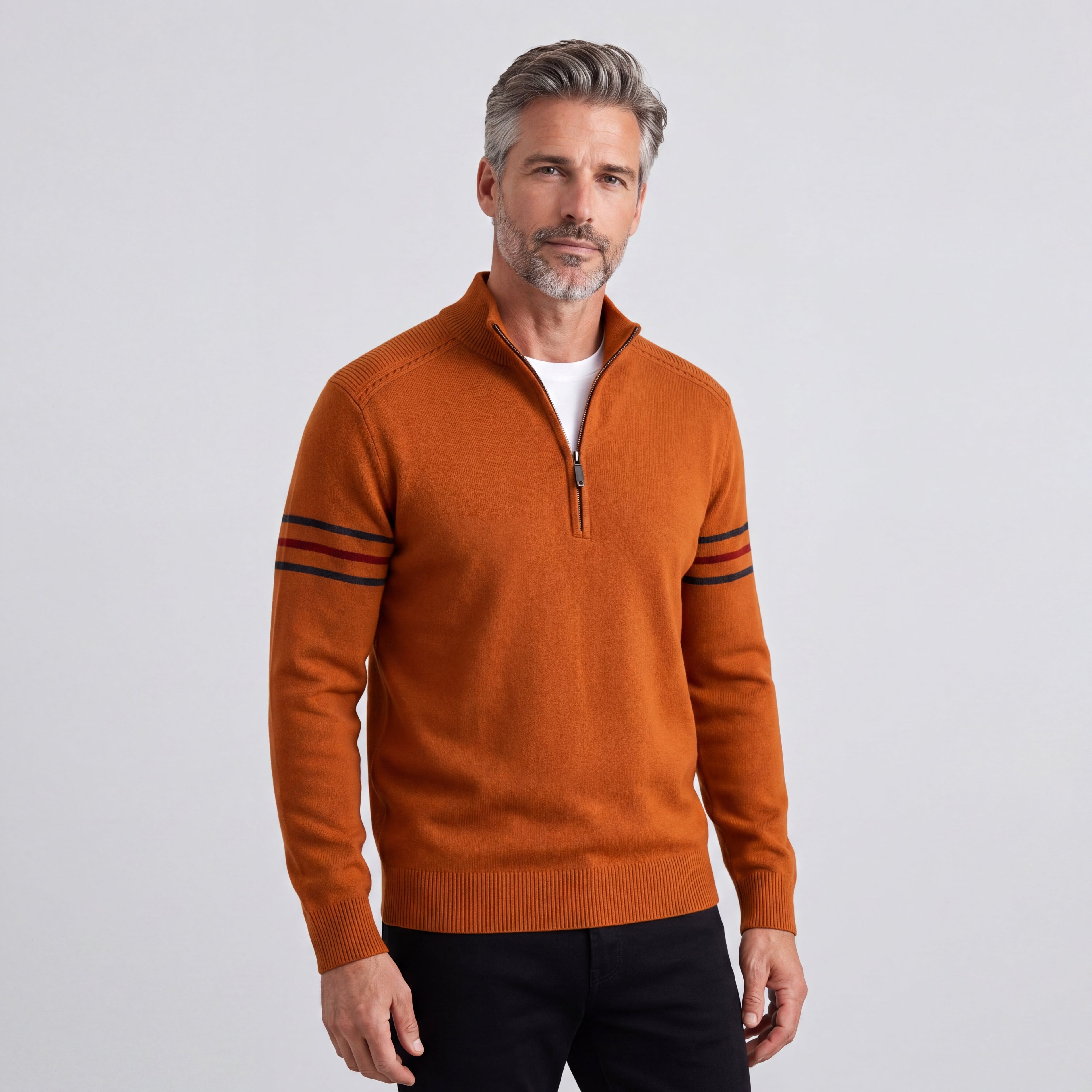 ELIAS | JERSEY MODERNO CON MEDIA CREMALLERA
