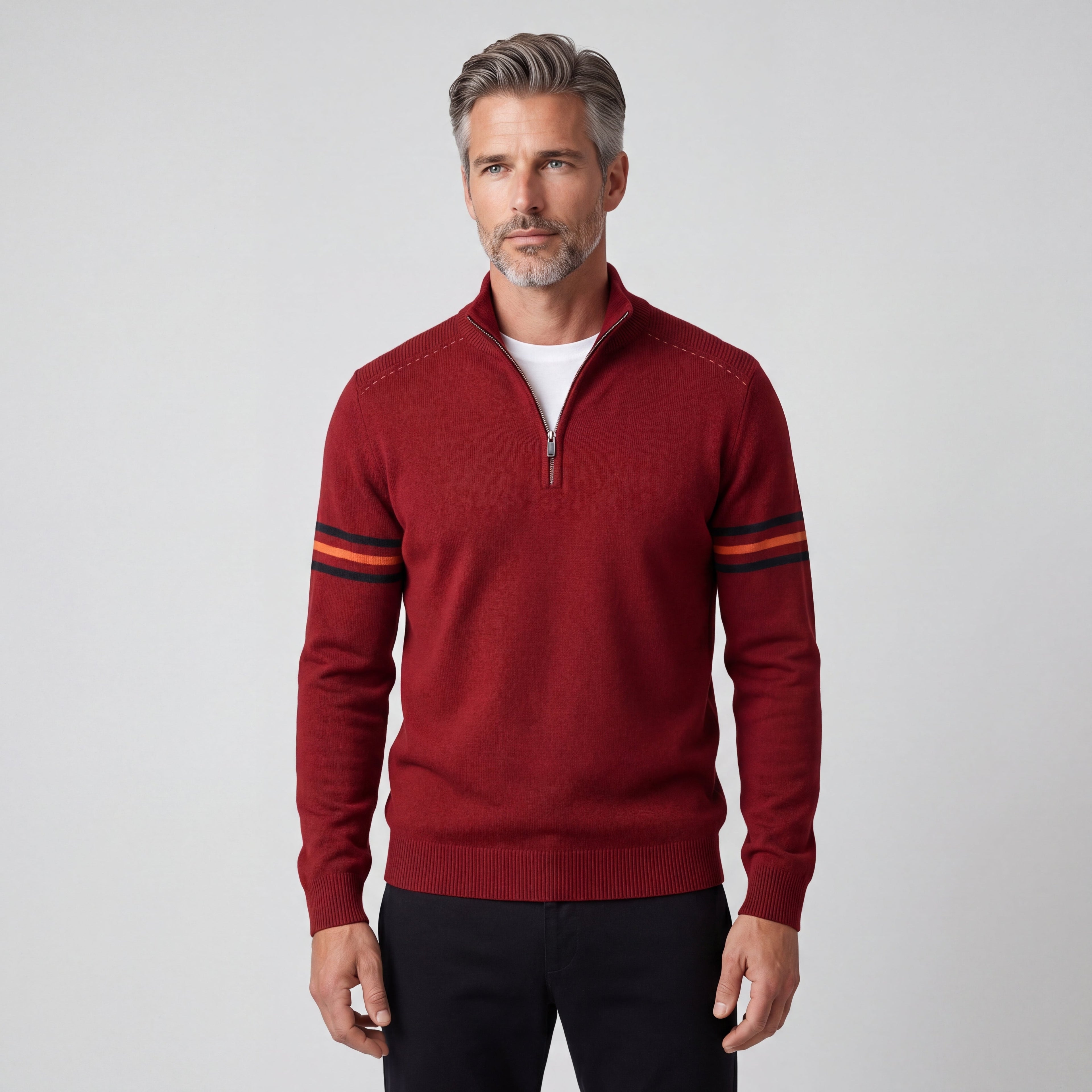 ELIAS | JERSEY MODERNO CON MEDIA CREMALLERA