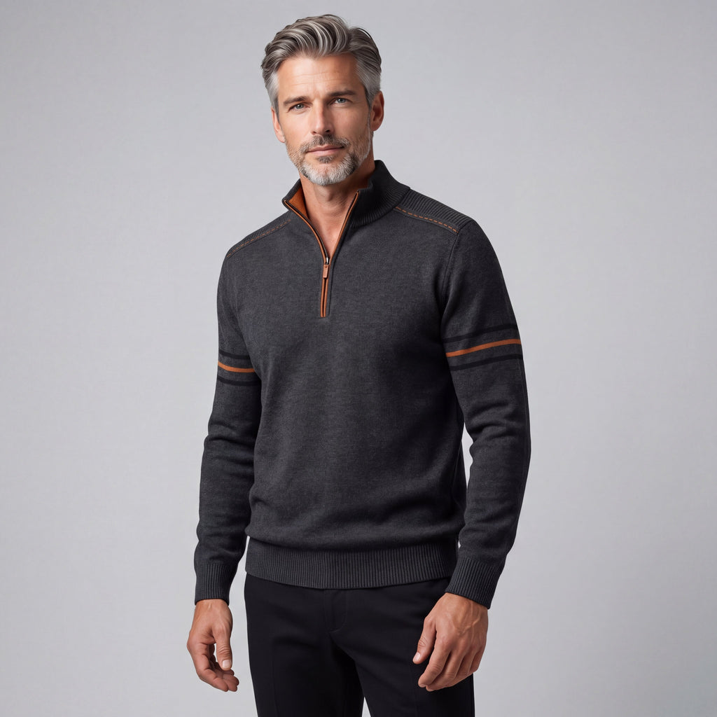 ELIAS | JERSEY MODERNO CON MEDIA CREMALLERA