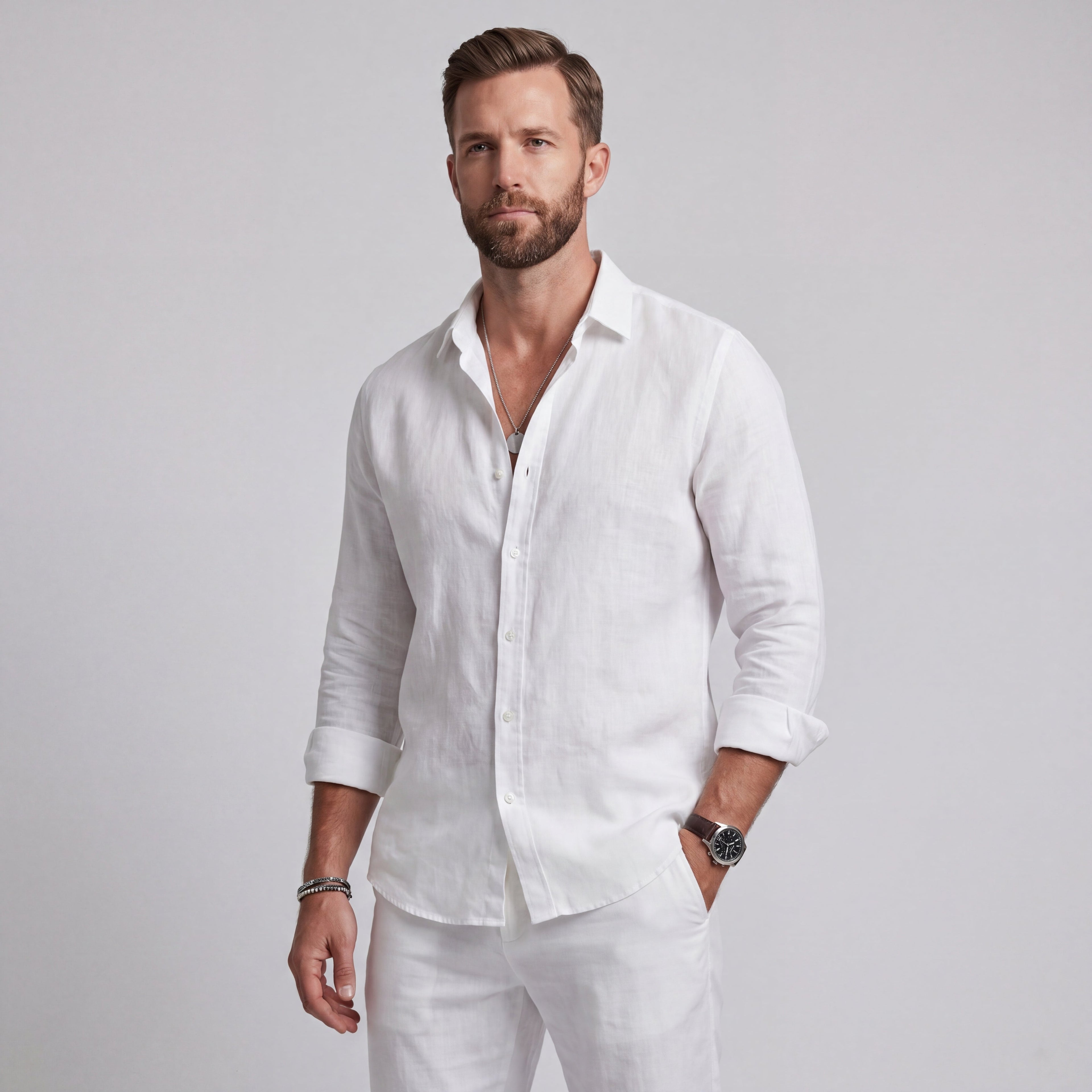 CHRISTOFER | CAMISA VERANIEGA DE CORTE HOLGADO