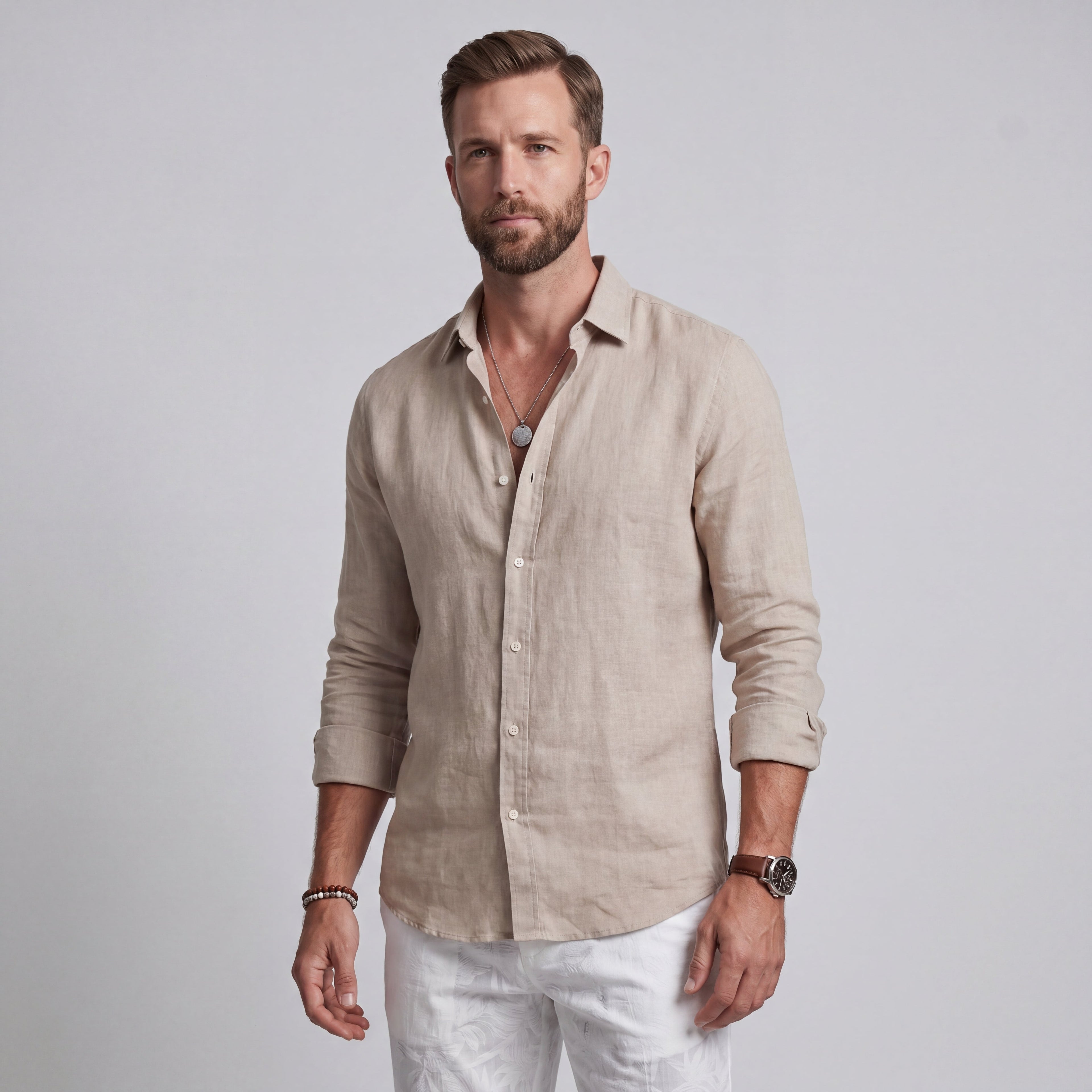 CHRISTOFER | CAMISA VERANIEGA DE CORTE HOLGADO