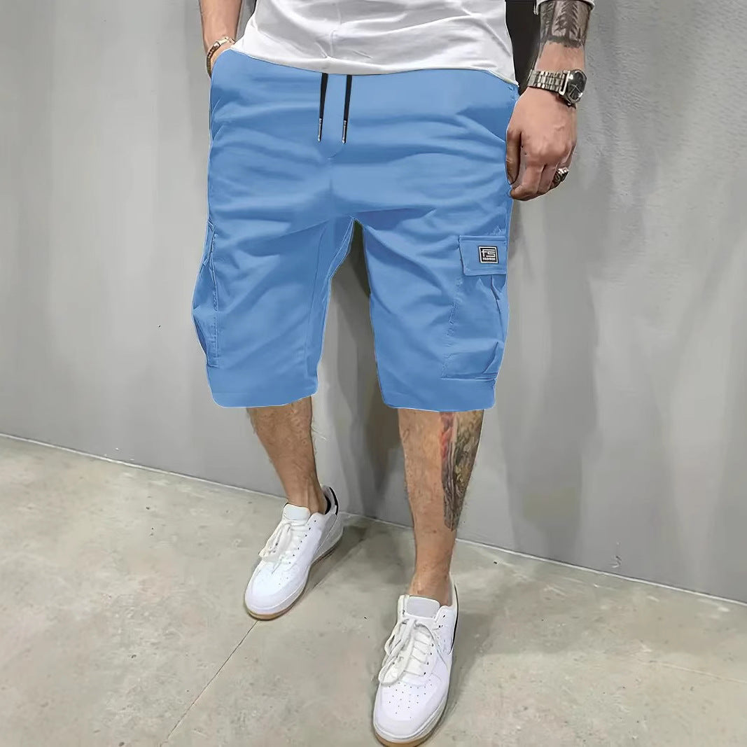 Pantalones Cargo Marino cortos