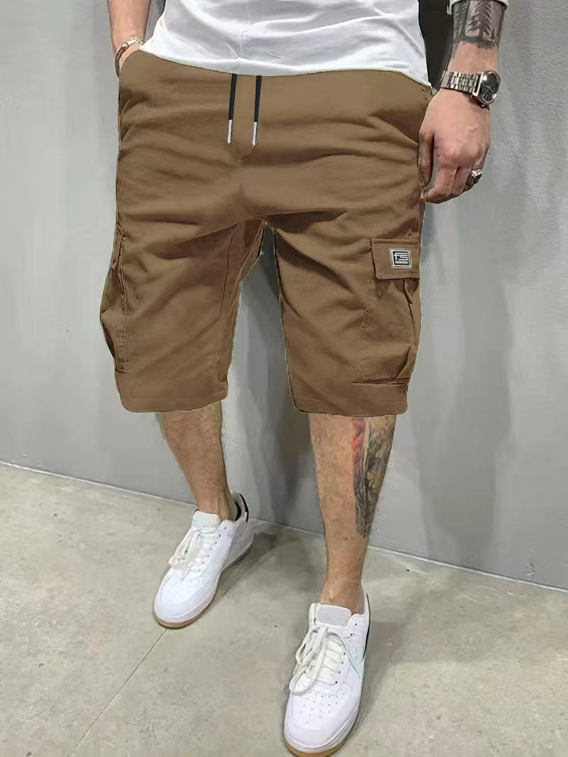 Pantalones Cargo Marino cortos
