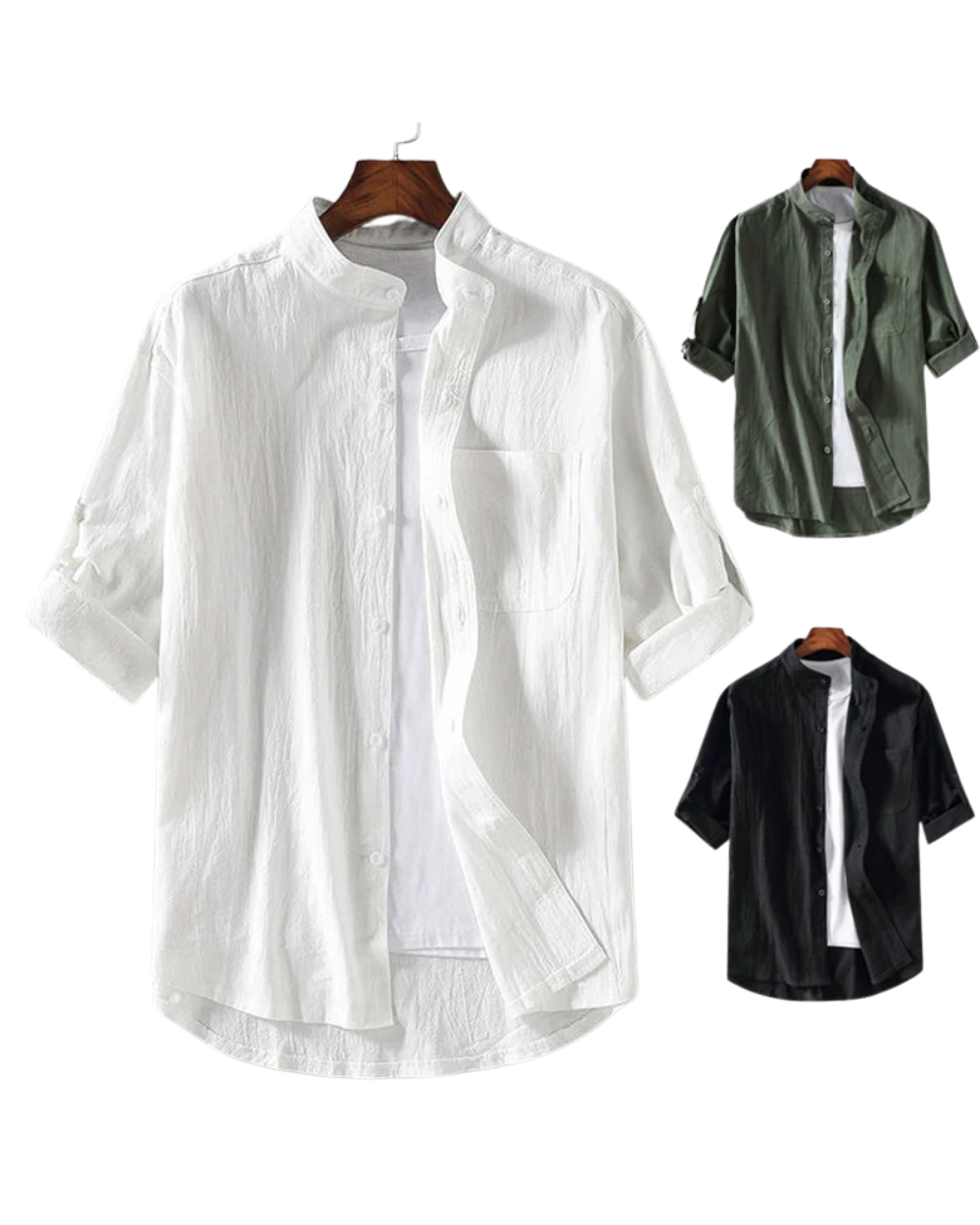 Elegante camisa de verano