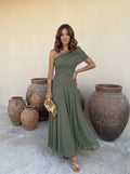 Vestido Toledo en verde