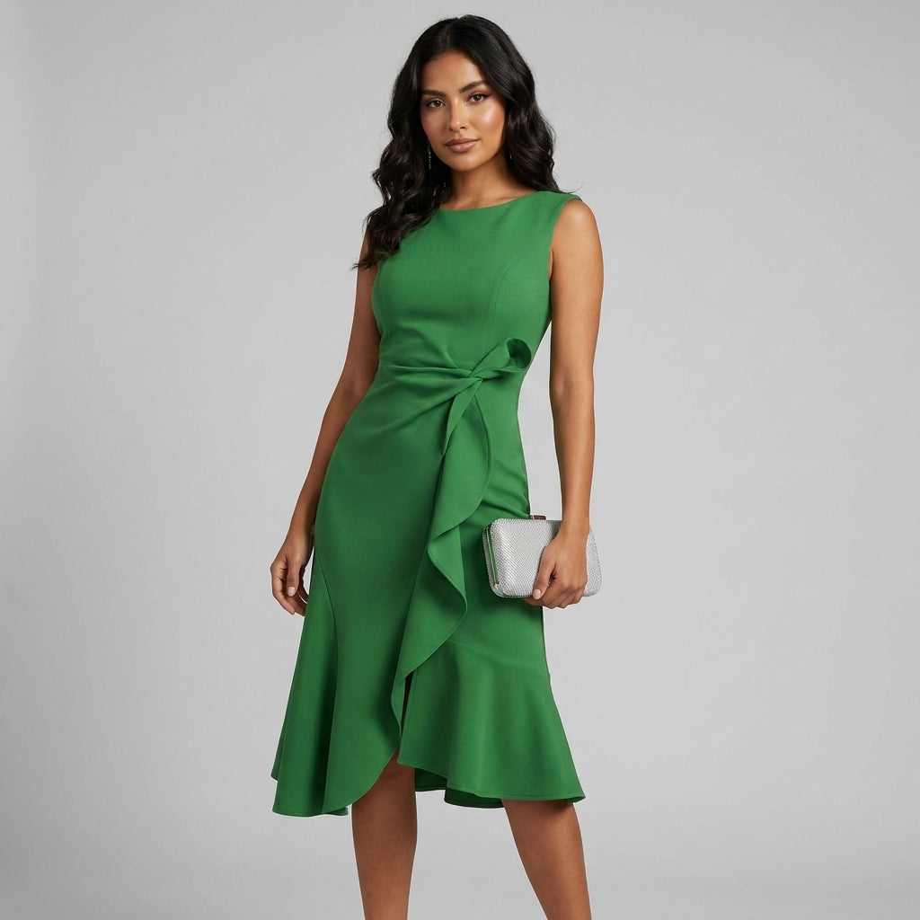 DIANA | VESTIDO MIDI SOFISTICADO
