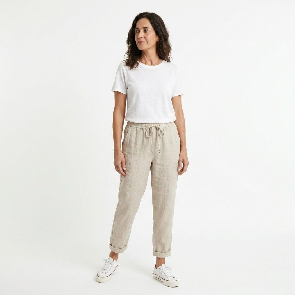 Alba Pantalones Rectos Transpirables