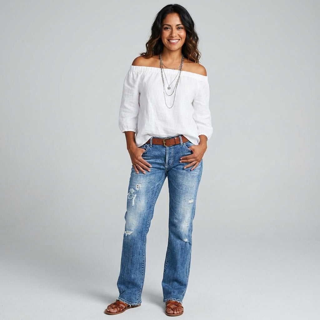 Sandra Jeans Elegantes