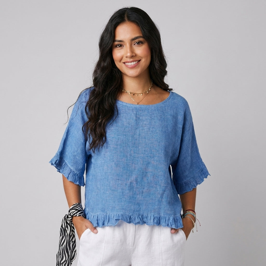 Claudia™ | Blusa Casual Elegante