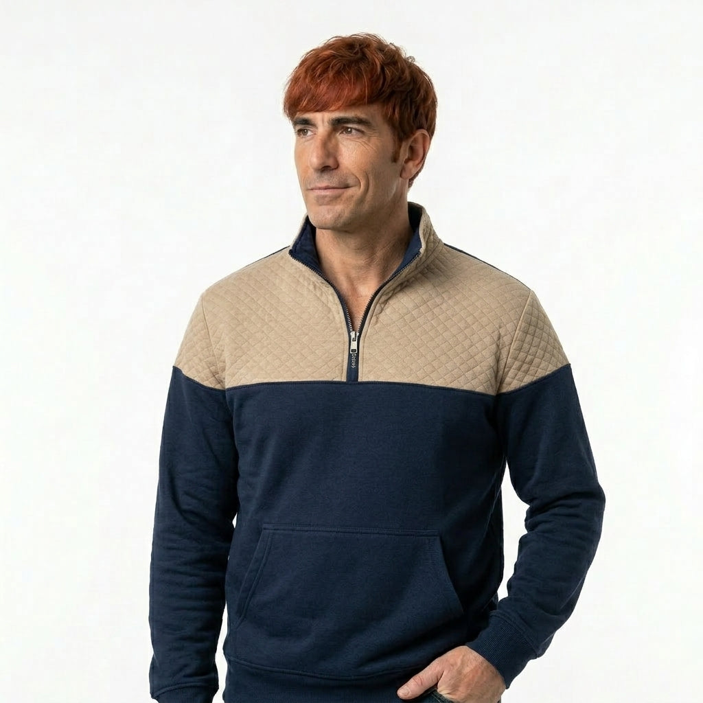 Martin | Suéter Houston De Algodón Bicolor