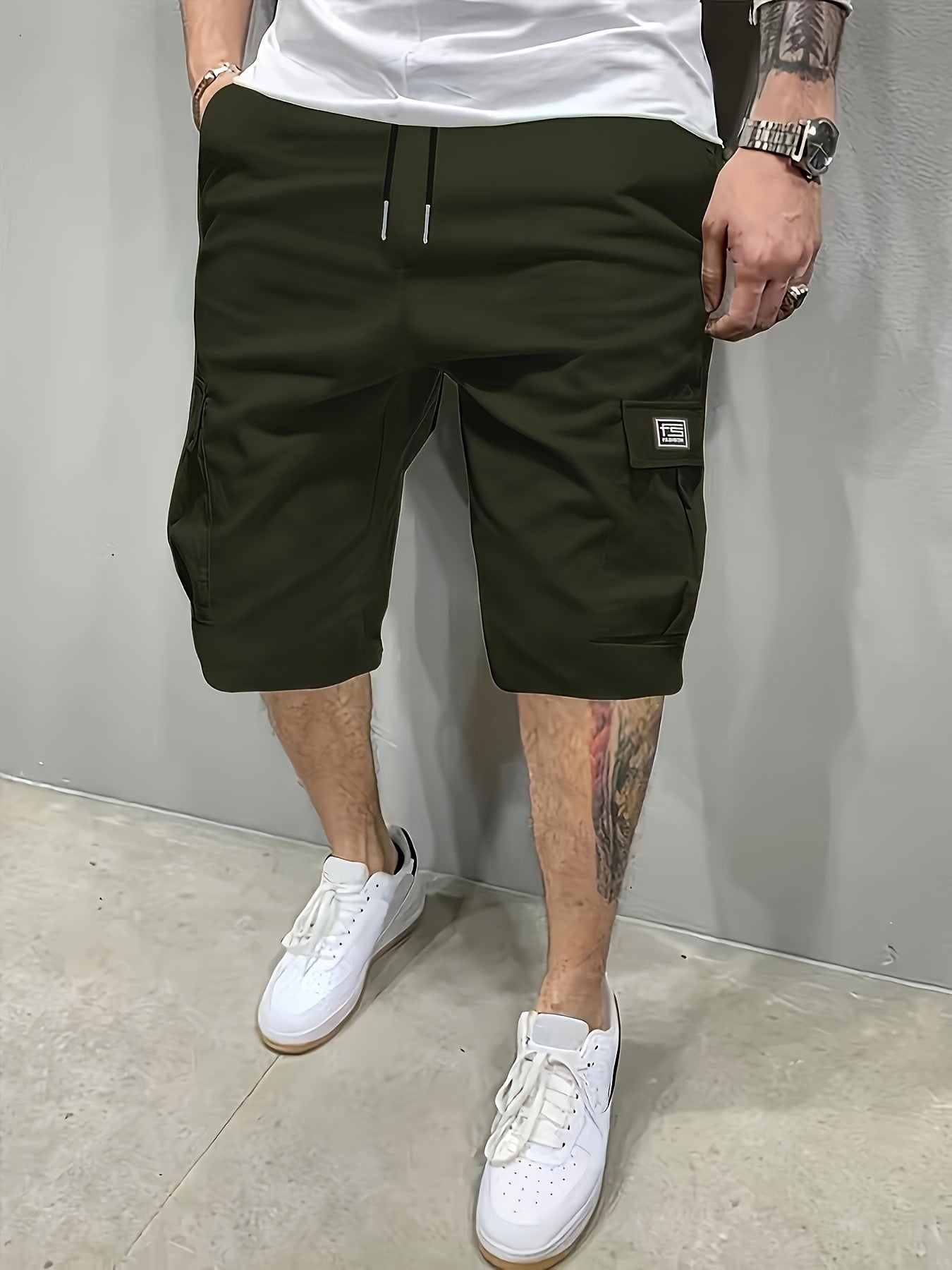 Pantalones Cargo Marino cortos