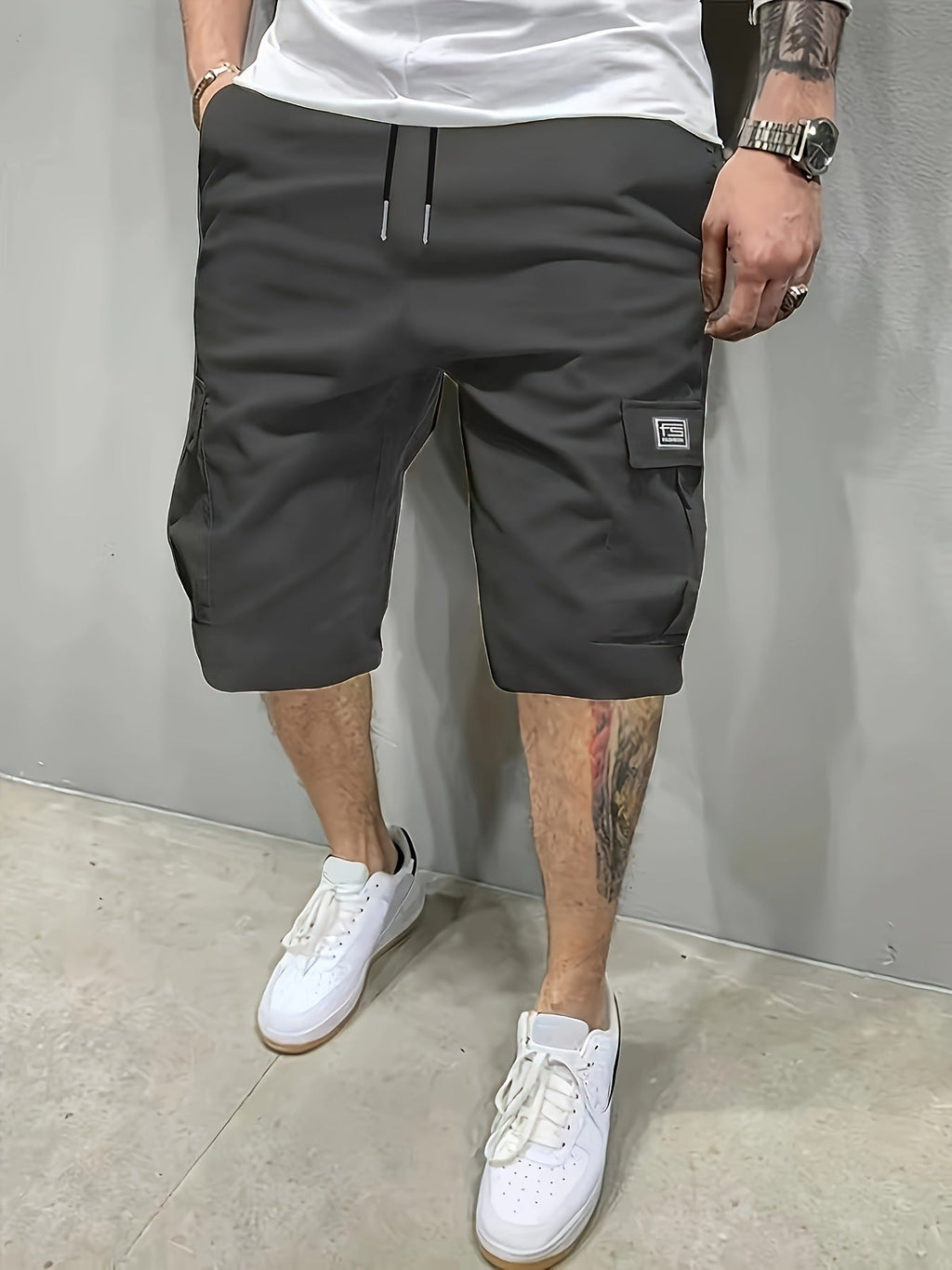 Pantalones Cargo Marino cortos