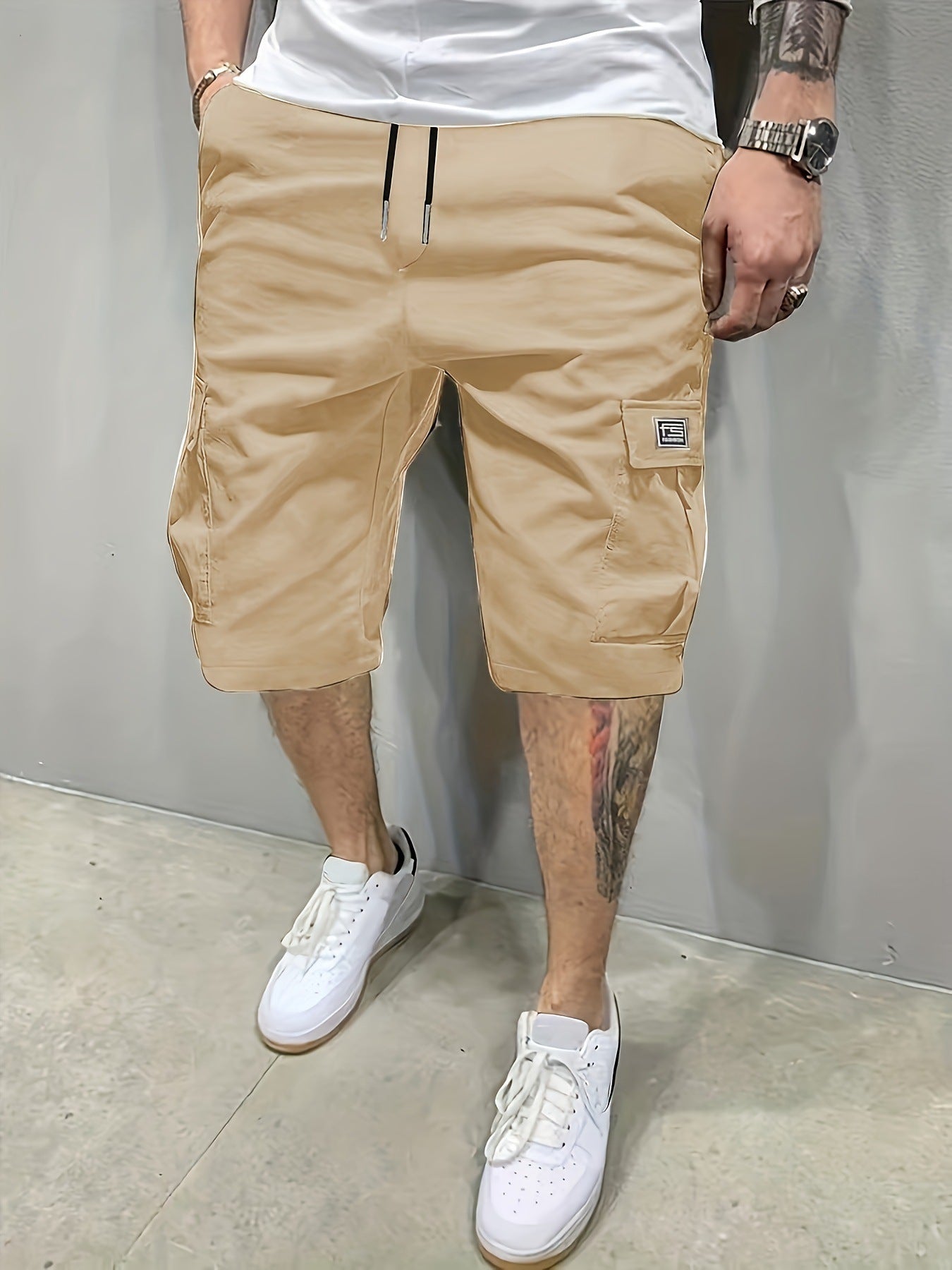 Pantalones Cargo Marino cortos