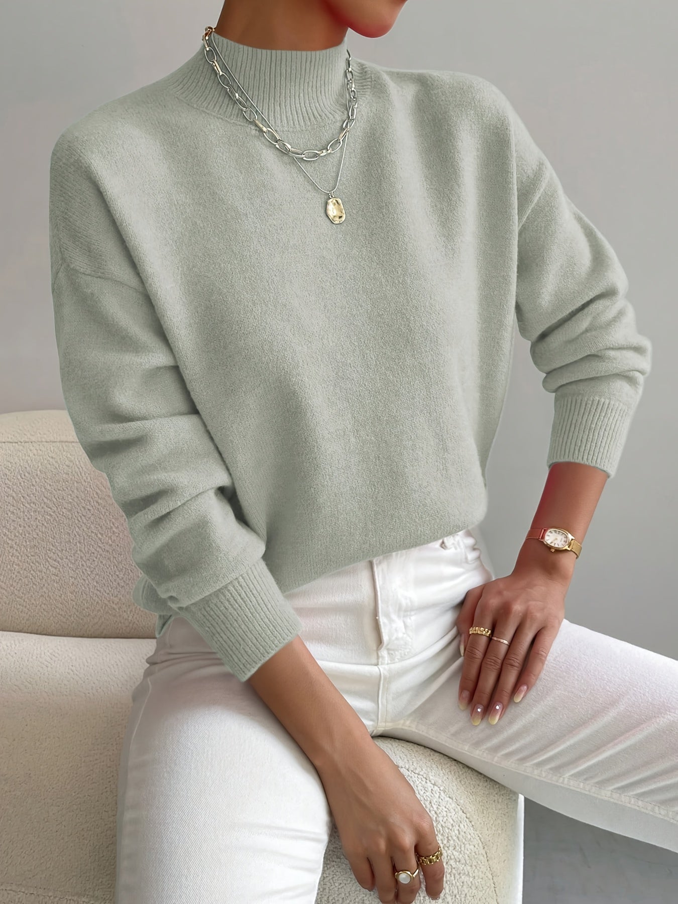LARA | JERSEY DE DE CUELLO ALTO