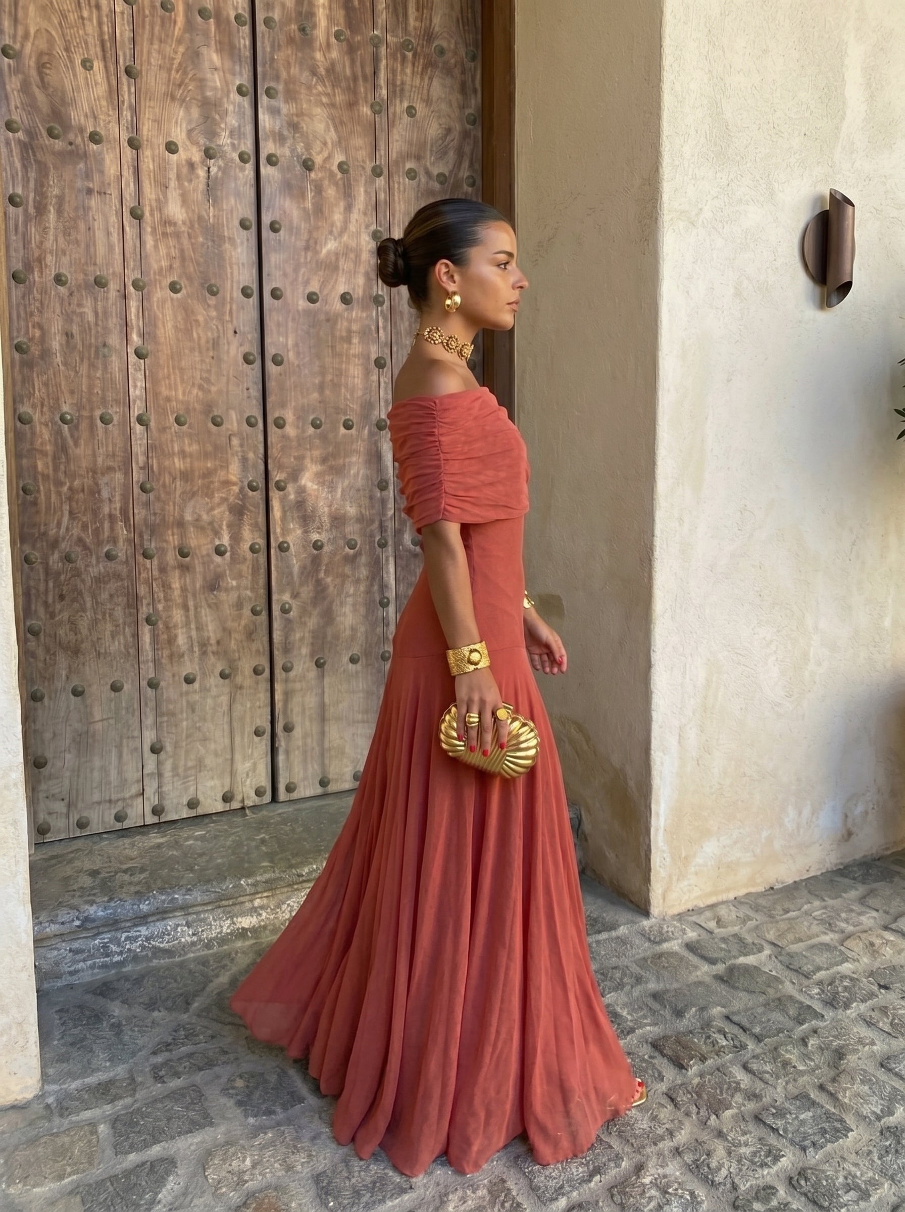 Vestido Toledo en verde