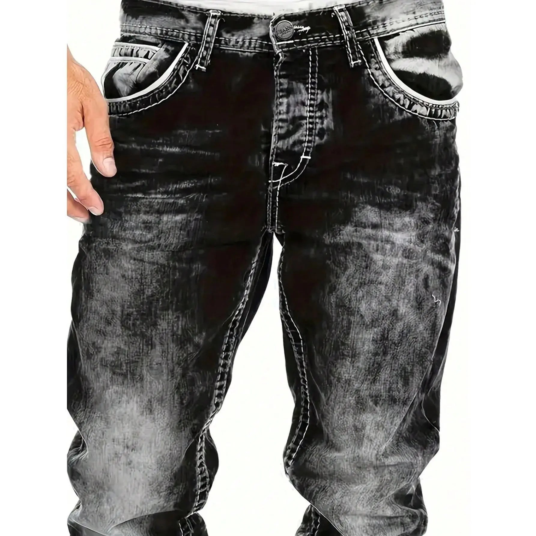 Vaqueros Elásticos Desgastados